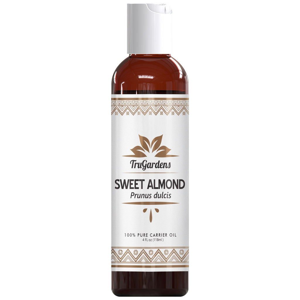 Almond (Virgin, Sweet) Carrier Oil - Buy Online From TruGardens
